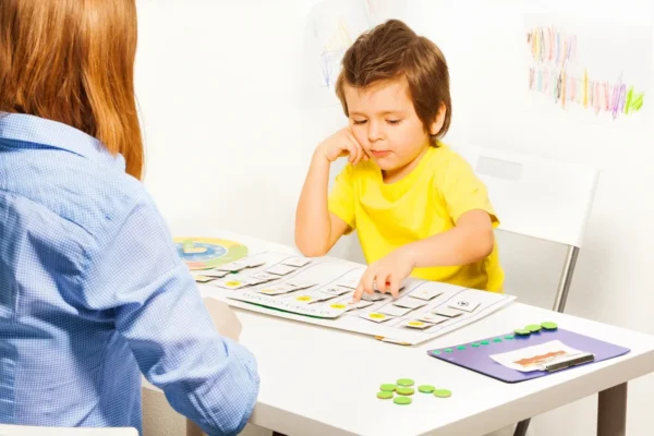 A collection of Montessori toys designed to foster problem-solving skills in toddlers, featuring wooden blocks, puzzles, and shape sorters that encourage independent thinking and hands-on learning